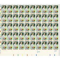 #2376 Knute Rockne, Sheet of 50