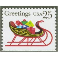 #2429 Christmas - Sleigh and Presents, Booklet Single