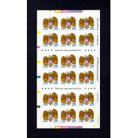 #2431a Eagle & Shield, Booklet Pane of 18
