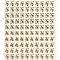#2476 Kestrel, No ¢ Sign, Sheet of 100 Stamps