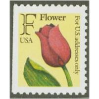 #2519  "F" and Flower, Booklet Single (BEP)