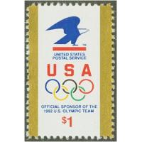 #2539 USPS Logo and Olympics Rings