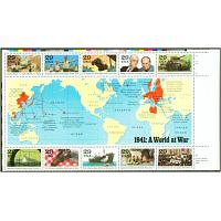 #2559 World War II Souvenir Sheet (1941)