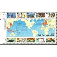 #2765a-h World War II, Ten Singles