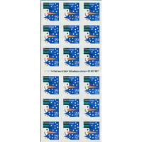 #2803a Snowman, Convertible Pane of 18