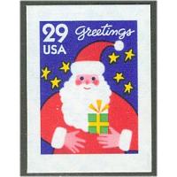 #2873 Santa, Christmas ATM Single Stamp