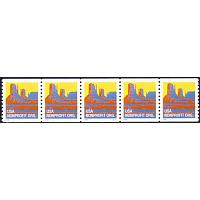 #2902 Butte, PNC Plate Number Coil Strip of 5, #S111