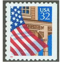 #2916 Flag over Porch, Booklet Single