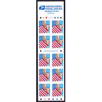 #2920De Flag Over Porch, S-A Booklet Pane Ten