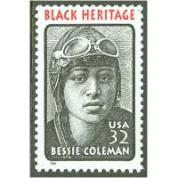 #2956 Bessie Coleman, Aviator, Black Heritage Series