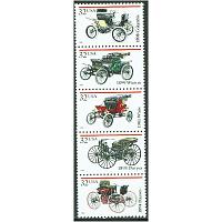 #3019-23 Antique Autos, Five Singles