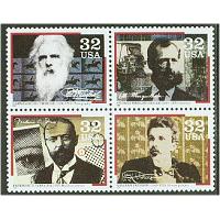 #3061-64 Pioneers of Communications, Four Singles