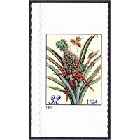 #3129a Flowering Pineapple, Merian Botanical Prints, Sideways Booklet Single