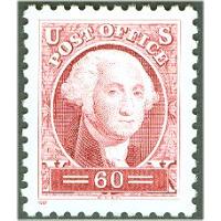 #3140a Washington, Single from Souvenir Sheet