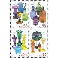 #3325-28 American Glass, Four Singles