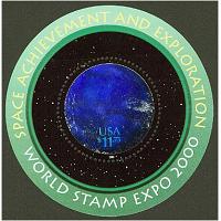 #3412 Space Achievement and Exploration Souvenir Sheet