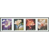 #3462-65 Four Flowers Coil, Set of four Singles