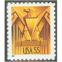 #3471 Art-Deco Eagle, Self-adhesive