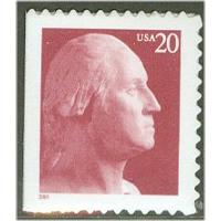 #3482 Washington, Single Stamp Die-cut 11¼x11