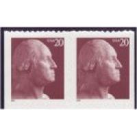 #3483g Washington, Pair #3483 at Right