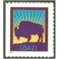 #3484 Bison, Booklet Single (from #3484d)