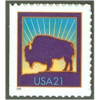 #3484A Bison Booklet Single, Die Cut 10½ x 11¼