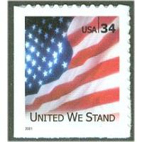 #3549 United We Stand, Single Die-cut 11¼