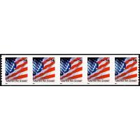 #3550 United We Stand, PNC Plate Number Coil Strip of 5, #1111