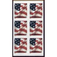 #3624b USA First Class Flag, Booklet Pane of Six