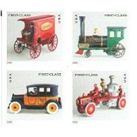 #3626v-29v Antique Toys, Block of Four from Vending Book