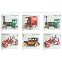 #3629d Antique Toys, Pane of Six From Vending Booklet