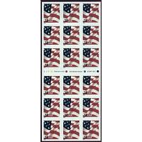 #3637a USA Flag, ATM Booklet Pane of 18