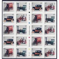 #3645e Antique Toys, Convertible pane of 20