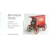 #BK291 Antique Toys, Vending Book, First Class Stamps