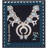 #3753 Navajo Necklace, Reprint "2007" Year Date (Sennett)