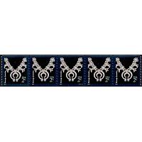 #3758B Navajo Necklace, 2011 Year Date, PNC Strip of 5, S111111