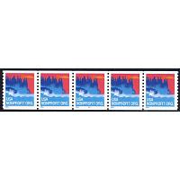 #3775 Sea Coast Coil, Blue "2003" Water-Activated PNC 5, #B111