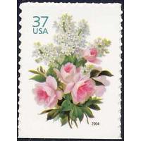 #3836 37¢ Garden Bouquet, Booklet Single