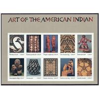 #3873 Art of the American Indian, Sheet of Ten