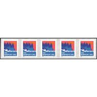 #3875 Sea Coast Coil, "2004" Self-adhesivePNC 5, #S11111
