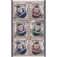 #3890d Holiday Ornaments, Pane of Six, Vending Book (BUYING)