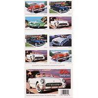 #3935b Sporty Cars of the 1950s, Booklet of 20