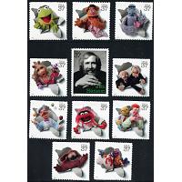 #3944a-k Jim Henson and the Muppets, Set of Eleven Singles