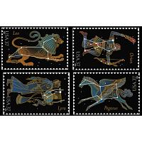 #3945-48 Constellations, Set of Four Singles