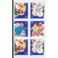 #3960c Holiday Cookies, Pane of Six from Vending Book