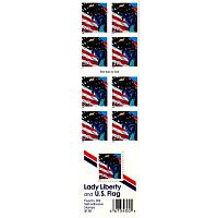 #3978b Flag & Lady Liberty, Convertible Book of Twenty