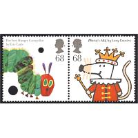 #3993-94 Children's Book Illustrations Pair Joint Issue United Kingdom (#2340-41)