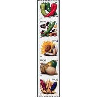 #4007a Crops of The Americas, Coil Strip of Five