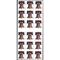 #4128a Liberty Bell, ATM Pane of 18