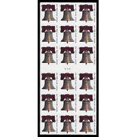 #4128c Liberty Bell, ATM Booklet Pane of 18